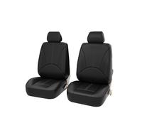 AUJSHDH Housses de Siege Voiture, pour Renault Master 2019-2024 Housses De Siège De Voiture en Cuir, Housses de Siège de Voiture Avant Fit Airbag Compatible,C