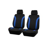 AUJSHDH Housses de Siege Voiture, pour VW Polo GTI 2012-2016 Housses De Siège De Voiture en Cuir, Housses de Siège de Voiture Avant Fit Airbag Compatible,A