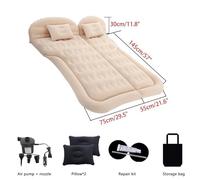 AUJSHDH Matelas Voiture, pour BMW 1 Serie F40 2019-2024 Matelas Gonflable floqué Ultra Confortable Lit Gonflable Voiture Travel pour Camping en Plein Air,C