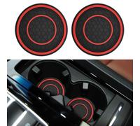 AUJSHDH Pièces Dessous de Verre Voiture, pour Citroen C4 Grand SpaceTourer/SpaceTourer Universel Anti Dérapant Silicone sous Verres Voiture, Accessoire Intérieur Voiture,G