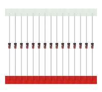 AUKENIEN 1N914 Diodes à Commutation Rapide 200mA 100V DO-35 Diode à Petit Signal Axial Haute Vitesse IN914 0,2 Ampère 100 Volt (Lot de 100 Pièces)