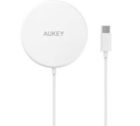 Aukey Aircore Chargeur sans Fil Qi Magnétique 15W - Blanc
