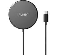 Chargeur sans Fil Qi Magnétique Aukey Aircore 15W - Noir