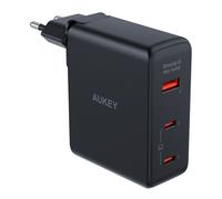 Aukey Chargeur mural PD 3 ports 140W avec GaN Power Tech, noir