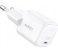 Aukey PA-B1L GaN, USB-C, PD 30W chargeur secteur blanc