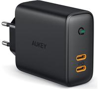 AUKEY PA-D2 36W Black Indoor Mobile Charger (Chargeur mobile d'intérieur)