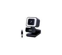 Aukey PC-LM6 Stream Series with Ring Light Full HD Webcam with 1/3'-CMOS Sensor black