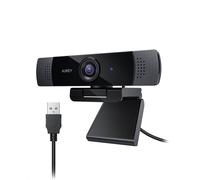 AUKEY Webcam 1080 Dual Mic PC-LM1E noir, USB 2.0