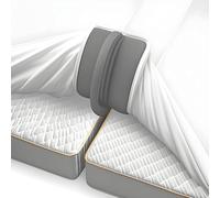 Aukimo Pont d'amour pour matelas avec housse de couette [180x200cm], antidérapant, cale-matelas et remplisseur de fente pour matelas, solution pratique pour lits doubles <3 min fixé