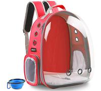 Aukor Sac à dos de transport pour chat Transparent