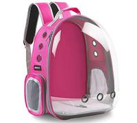 Aukor Sac à dos de transport pour chat Transparent