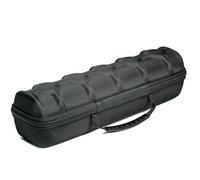 AUKURA Étui de voyage pour montres, 5 emplacements avec fermeture éclair rigide, boîte de transport et organisateur pour homme et femme, avec oreiller doux anti-mouvement