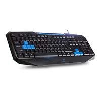AULA Catalyst Clavier Gaming Ergonomique Clavier Multimédia Touches de Jeu Changeables Clavier Ordinateur