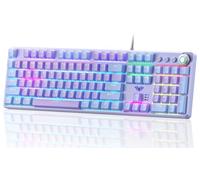 AULA Clavier de jeu, 104 touches à ventouse magnétique 2088 Pro