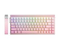 AULA Clavier de jeu filaire HERO 84 HE - Clavier mécanique compact à 75 % avec interrupteurs magnétiques effet Hall - Mode déclenchement rapide - Fréquence d'interrogation 8000 Hz - Rétroéclairage RVB