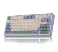 AULA F75 Clavier mécanique sans fil 75 %, clavier personnalisé interchangeable à chaud, interrupteurs de faucheuse pré-lubrifiés, clavier de jeu rétroéclairé RVB, clavier mécanique 2,4