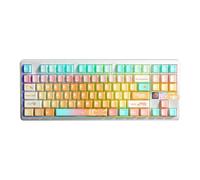 Aula F87 PRO V2 Mechanical RGB TKL Meteor Ice Cream Switch Wireless Makrole Hot Swap Keyboard Orange Juice