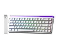 Aula Hero 68 He Clavier Magnétique Fast Jade Trigger King Switch 8000Hz RGB Neon TKL Clavier de Jeu Hot Swap Blanc