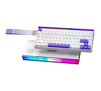 Aula Hero 84 HE Clavier de jeu mécanique filaire à 75 %, commutateurs magnétiques, clavier à effet Hall remplaçable à chaud, mode de déclenchement rapide, taux de sondage de 8000 Hz, boîte lumineuse