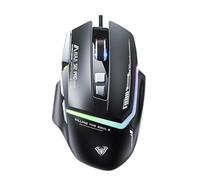 AULA S12Pro Souris de jeu filaire optique 12 800 DPI avec rétroéclairage RVB, 8 boutons programmables, logiciel prend en charge les touches DIY Bouton Rapid Fire