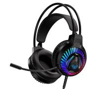 Aula S605 Casque Gaming Noise-Off Pilotes 50 mm Câble 2 m 2x 3,5 mm audio/micro + USB RGB Led Noir