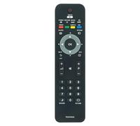 AULCMEET 242254902454 Télécommande de Remplacement Compatible avec Philips TV 19PFL340512 22PFL3404H/12 26PFL3404/12 32PFL3605H/12 32PFL3404D/12 42PFL3604H/12 46PFL9705H/12 DVDR3440H05
