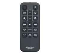 AULCMEET AKB75155301 Télécommande de Remplacement Compatible avec LG 2.1ch Barre de Son sans Fil Système Home Cinéma SJ5, SPJ5-W