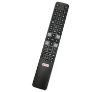 AULCMEET ARC802N YUI1 Télécommande de Remplacement Fit for TCL 4K QLED TV Android TV 40ES568 65DP660 55DC760 65DC760 43P615 50P615 55P615 65P615 75P615 43P610 50P610 55P610 65P610 75X915 50P815