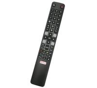 AULCMEET ARC802N YUI1 Télécommande de Remplacement Fit for TCL 4K QLED TV Android TV 55C715 50C715 65C715 55C815 65C815 75C815 50P715 55P715 43P715 65P715 75P715 55X815 65X815 65X10 32S615