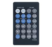 AULCMEET AXD7271 Télécommande de Rechange Compatible avec Pioneer Hi-FI Amplificateur Home Cinéma Microsystème Récepteur M-F10, M-NS1, MF10, NS33, NSF10, RTAXD7271, XCF10