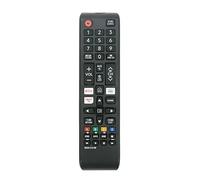 AULCMEET BN59-01315B Télécommande de Remplacement Compatible avec Samsung OLED TV GQ55Q60T UE55TU7125 UE65TU7125 UE55RU7100W UE49RU7300K UE49RU7300W UE49RU7302K UE55RU7102K UE55RU7105K UE55RU7170S
