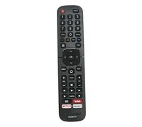 AULCMEET EN2BF27H Télécommande de Rechange Compatible avec Hisense 4K OLED Smart TV H43BE7000UK H50B7100 H50B7120 MSD6586 H43AE6030 50AE6030 H58AE6000 H55AE6000 H43A6140 H50AE6030