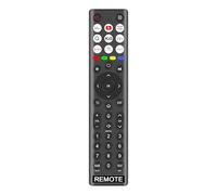 AULCMEET ERF2B38 ERF2B38H Télécommande vocale de rechange pour Hisense FHD QLED Smart TV 32E4QT 32A4Q 40E4QT 32A5Q 40A4Q 40A5Q 55U7Q 85E77Q 50E8Q 100U7Q 85E77Q