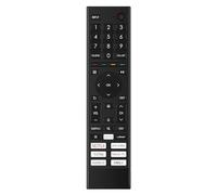 AULCMEET ERF3AB80H Télécommande de Remplacement vocale Compatible avec Hisense 4K OLED Smart TV 43A7GQ 43E7HQ 50A63H 50A6BG 50A6G 50A7GQ 50E7HQ 55A63H 55A6BG 55A6G 55A7GQ