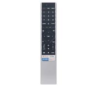 AULCMEET ERF6A64 Télécommande vocale de Remplacement Compatible avec Hisense 4K OLED Smart TV 100L5F-B12 120L9G-A12 H55U8B H65U8B ERF6A64 120L5F-A12 100L5F-D12 100L9G-D12