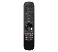 AULCMEET MR21GA AN-MR21GA Télécommande vocale de rechange pour téléviseur LG 4K OLED Smart 65QNED83UPA 65QNED90UPA 65QNED95UPA 65QNED99UPA 75QNED83UPA 75QNED90UPA 75QNED95UPA 75QNED99UPA