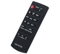 AULCMEET N2QAYB000984 Télécommande de Remplacement Fit for Panasonic CD Stereo Systeem SC-HC395 SC-HC397 SC-HC29DB SC-HC29 SC-HC200 SC-PM250 SA-PM250 SB-PM02 SC-PM251 SA-PM251 SC-PM600 SA-PM600