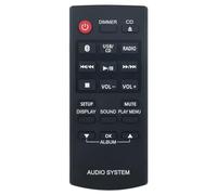 AULCMEET N2QAYB000984 Télécommande de Remplacement Fit for Panasonic CD Stereo Systeem SC-PM600 SA-PM600 SB-PM500 SC-UX100 SA-UX100 SB-UX100 SA-PM250