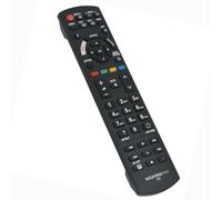 AULCMEET N2QAYB001111 Télécommande de Remplacement Fit for Panasonic Viera LCD LED TV TX-40EX600E TX-40EX603E TX-40EXW604 TX-40EX600B TX-40EX620E TX-40EX633E TX-43EXW604 TX-49EX600B TX-49EX600E