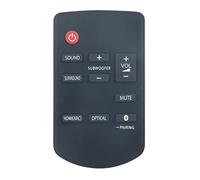 AULCMEET N2QAYC000115 Télécommande de Rechange Compatible avec Le système de cinéma sans Fil Panasonic SCHTB488 SC-HTB494EGK SC-HTB498EBK HTB688EBK SCHTB498EBK SCHTB688 SCHTB688EBK