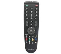 AULCMEET RC-YC1 Télécommande de Remplacement Compatible avec Grundig TV 32XLC3200BA 32XLC3220BA 32XLC325BA 40VLE4322BF 40VLE4324BF 40VLE4420BF 48VLE4421WF 720117145700 RC-YC1 RC-23 RC-GD1