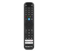 AULCMEET RC833 CKB2 Télécommande vocale de Remplacement Compatible avec TCL TV 32SF560-UK 40SF560-UK 43SF560-UK 43PF650K 50PF650K 55PF650K 65PF650K 50C61BX1 50C645 50C655