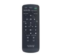 AULCMEET RM-AMU012 Télécommande de Remplacement Compatible avec Sony HiFi Audio System Son stéréo SSWG2I SSDJ2I LBTDJ2I HCDDJ2I SAWG2I LBT-DJ2I HCD-DJ2I SS-WG2I SS-DJ2I SA-WG2I