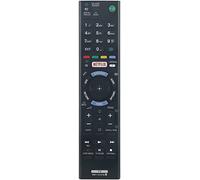 AULCMEET RMT-TX101D Télécommande de Rechange Compatible avec Sony 4K OLED Smart TV KDL32W705C KDL32W705C KDL40R453C KDL40W705C KDL48W705C KDL46R470A KDL32RE403 KD55X8507C KD65X8505C KD75X8505C