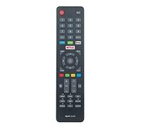 AULCMEET SMART-43XT télécommande de Remplacement Compatible avec Dyon 4K OLED Smart TV Dyon Movie Smart 43XT D800173