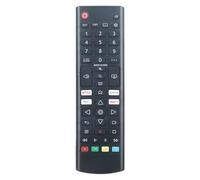 AULCMEET Télécommande,AKB76040301 AKB76037605 Nouvelle télécommande de Remplacement pour fit for LG Smart LCD LED TV 50UQ70006LB 50UQ70006LB.CEKYKH 50UQ70006LBQ 50UQ75006LF 50UQ75006LF.BEKSLJP