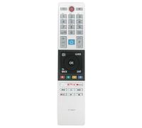 AULCMEET Télécommande,CT-8543 RC42151P 30101775 Nouvelle télécommande de Remplacement pour fit for Toshiba LCD LED Smart TV 32L2863DG 32L2963DG