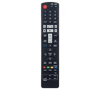 AULCMEET Télécommande de rechange AKB73275506 Sub AKB37026666 AKB73775801 AKB73596101 pour LG Network 3D Blu-ray Home Cinéma HX806SG HX906CB HX906PA HX906SB HX966TZ HX976TZW SB955W SA-W SH8 6SG-F/S