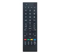AULCMEET Télécommande de rechange CT-90386 pour TV LCD Toshiba Sub CT-90336 CT-90326 CT-90380 CT-90345 CT-90351 CT-90329 CT-90325