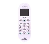 AULCMEET Télécommande,KT-E08 6000 in 1 Nouvelle télécommande Universelle de Remplacement pour All Major Brands of Mini Split AC Air Conditioner Télécommandeler